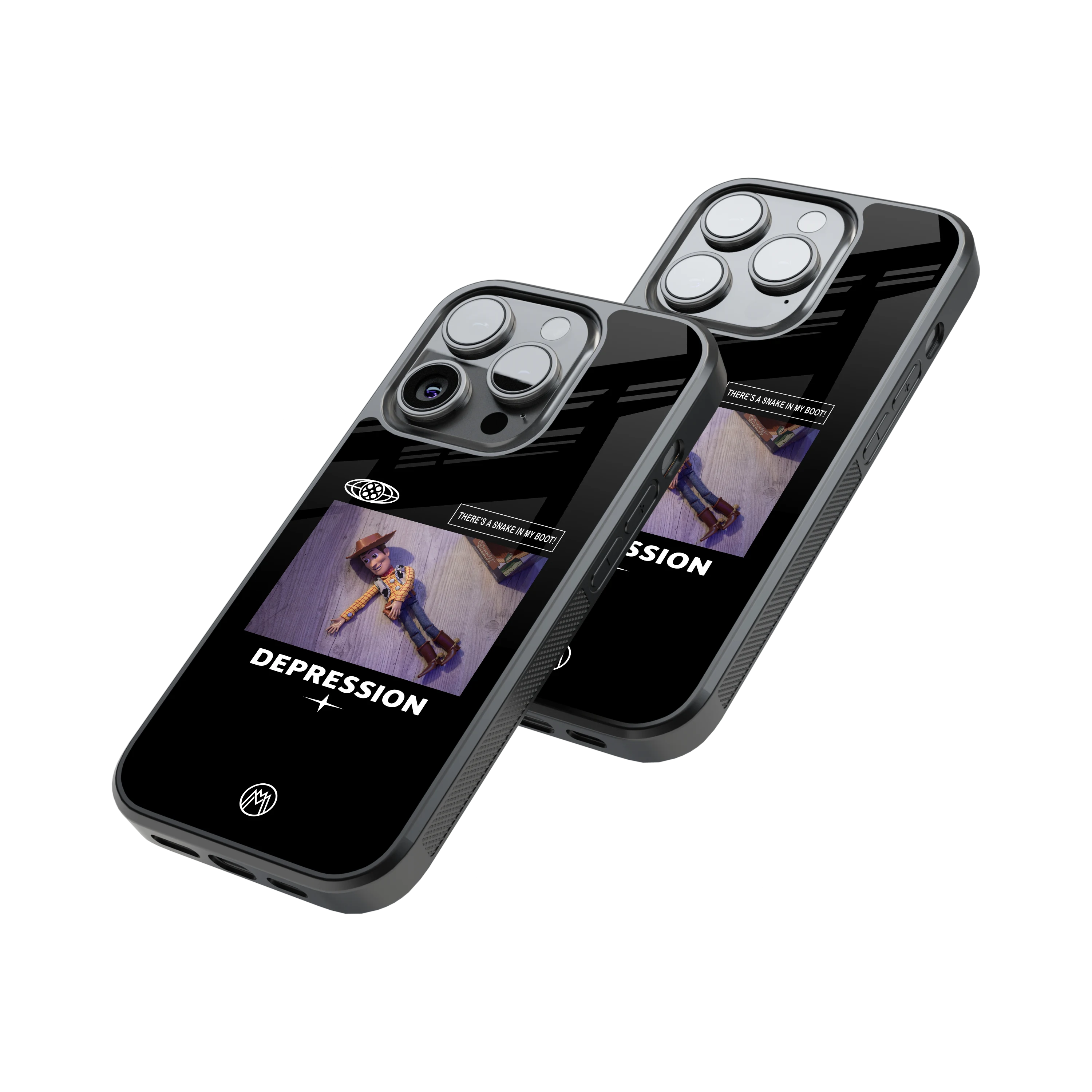 Protective Glass Back Phone Case Compatible with iPhone, Samsung, OnePlus, Pixel & More