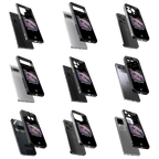 Durable Glass Back Mobile Case for iPhone, Samsung, OnePlus, Google Pixel, Redmi, Vivo, Oppo