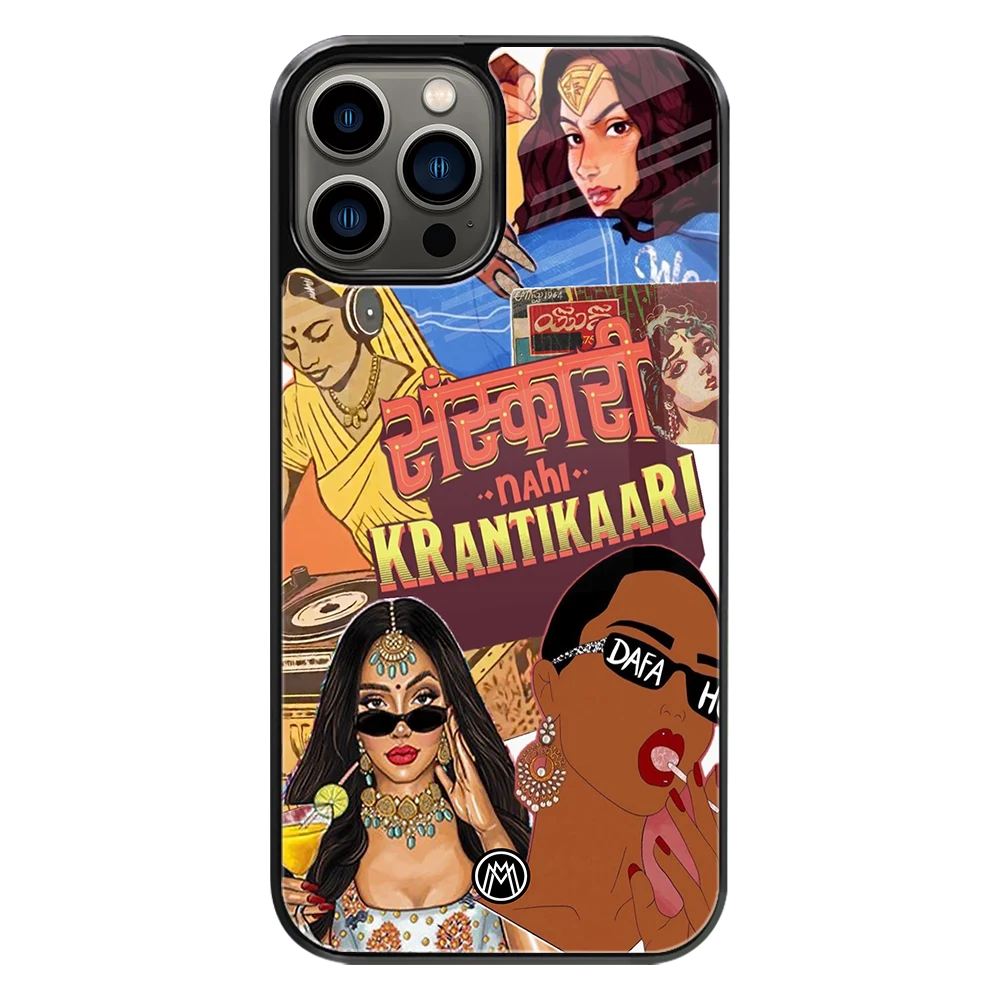 Premium Glass Back Mobile Phone Cover for iPhone, Samsung, OnePlus, Google Pixel, Redmi, Oppo, Vivo & Realme