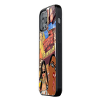 Slim Glass Back Phone Case for Multiple Brands iPhone, Samsung, Redmi, OnePlus, Oppo, Vivo