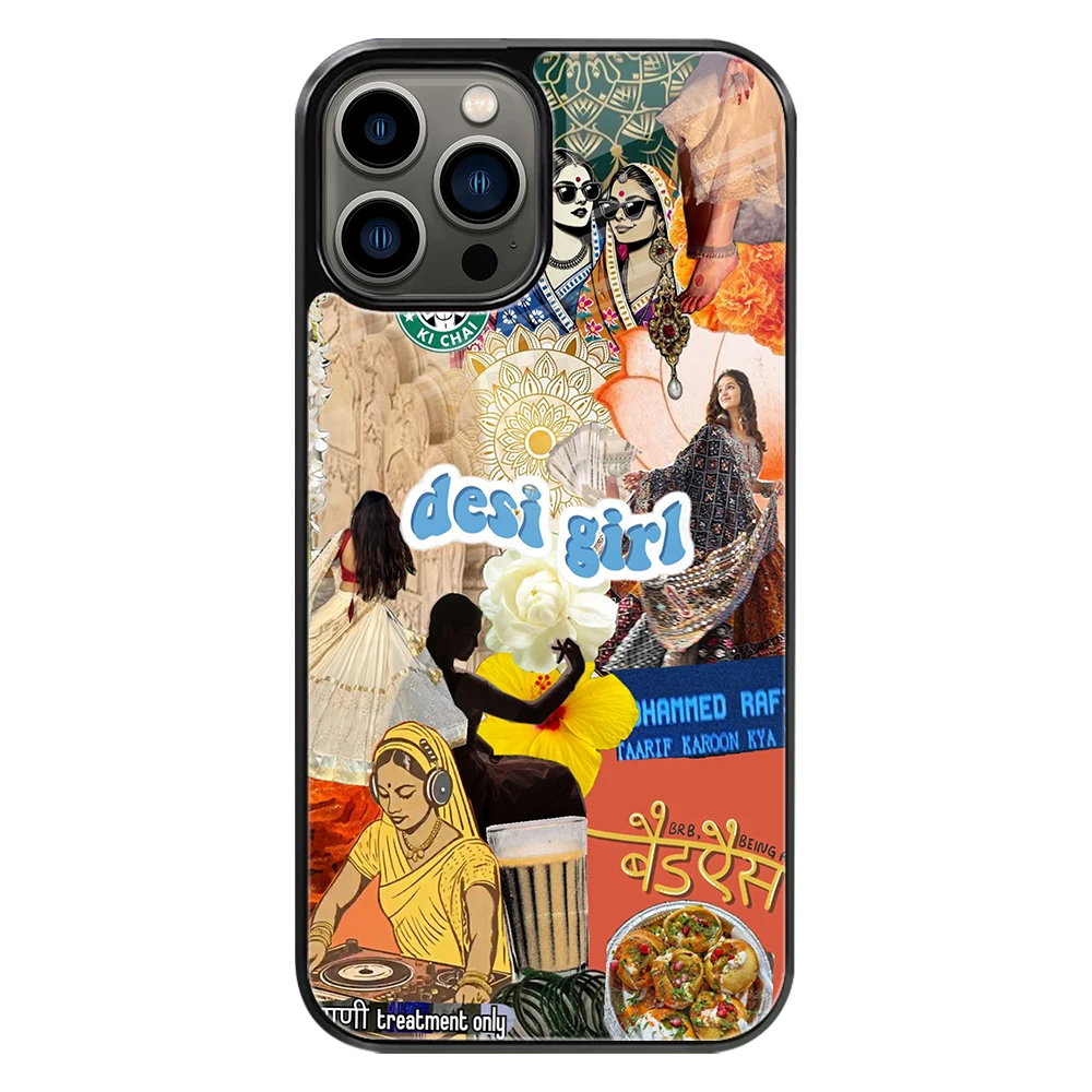 Premium Glass Back Mobile Phone Cover for iPhone, Samsung, OnePlus, Google Pixel, Redmi, Oppo, Vivo & Realme