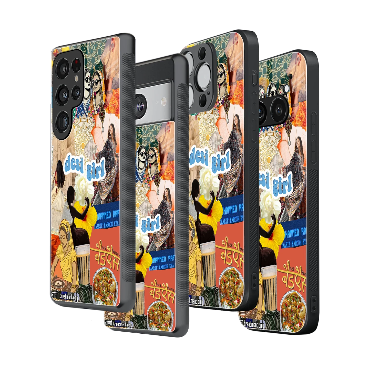 Stylish Glass Back Case for All Smartphones iPhone, Samsung, OnePlus, Pixel, Redmi, Oppo, Vivo, Motorola