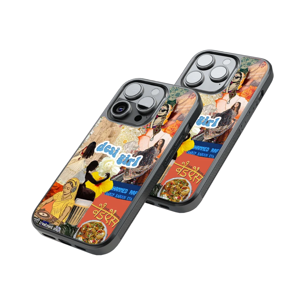 Protective Glass Back Phone Case Compatible with iPhone, Samsung, OnePlus, Pixel & More