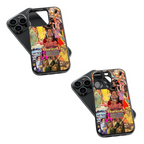 Trendy Glass Back Mobile Case for iPhone, Samsung, Redmi, OnePlus, Google Pixel, Motorola