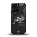 despair back phone cover | glass case for iphone 13 pro