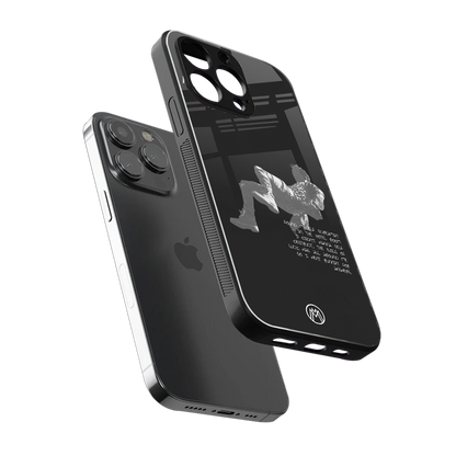 despair back phone cover | glass case for iphone 14 pro max