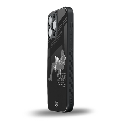 despair back phone cover | glass case for iphone 14 pro max