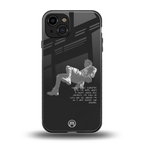 despair back phone cover | glass case for iphone 14