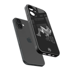 despair back phone cover | glass case for iphone 16 plus