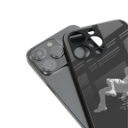 despair back phone cover | glass case for iphone 15 plus