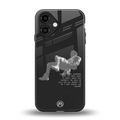despair back phone cover | glass case for iphone 16