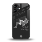 despair back phone cover | glass case for iphone 16