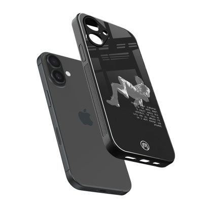 despair back phone cover | glass case for iphone 16