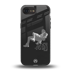 despair back phone cover | glass case for iphone 16e