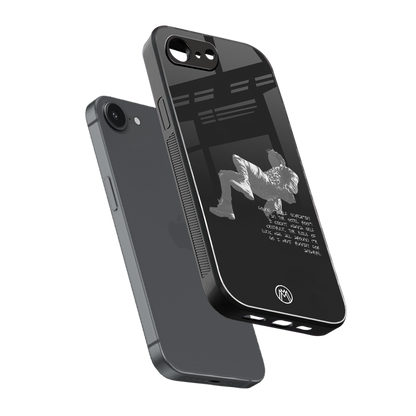 despair back phone cover | glass case for iphone 16e