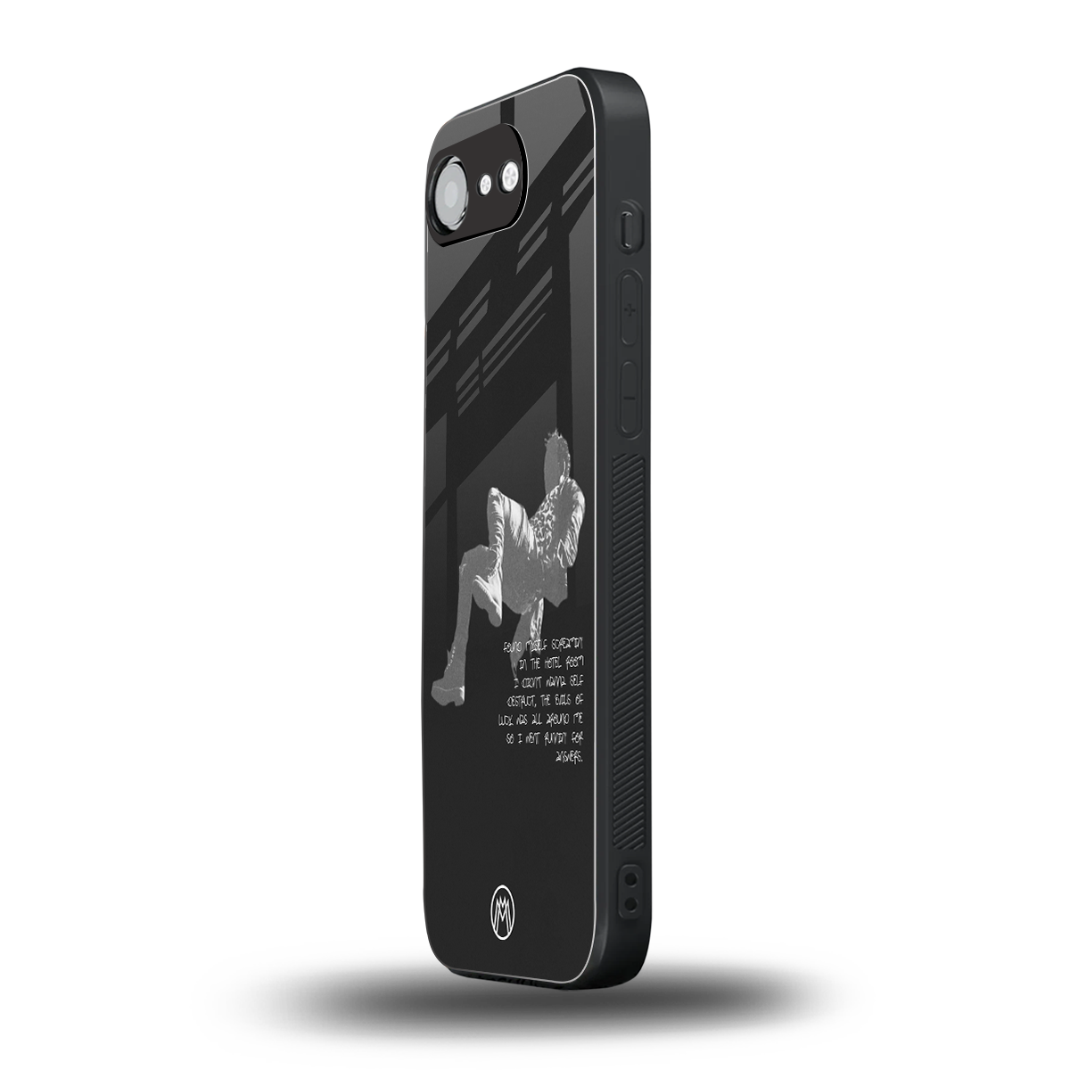 despair back phone cover | glass case for iphone 16e