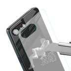 despair back phone cover | glass case for iphone 16e