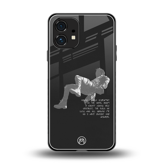 despair back phone cover | glass case for nothing phone 1