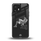 despair back phone cover | glass case for nothing phone 2