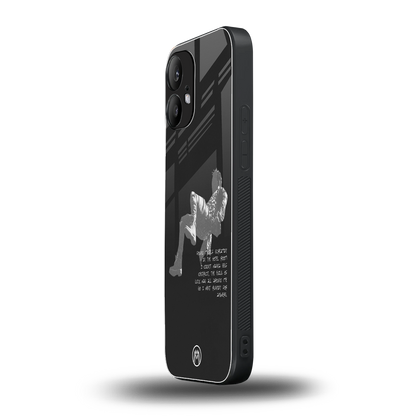 despair back phone cover | glass case for nothing phone 2