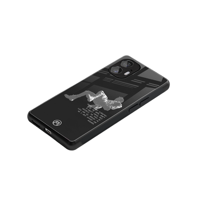 despair back phone cover | glass case for nothing phone 2