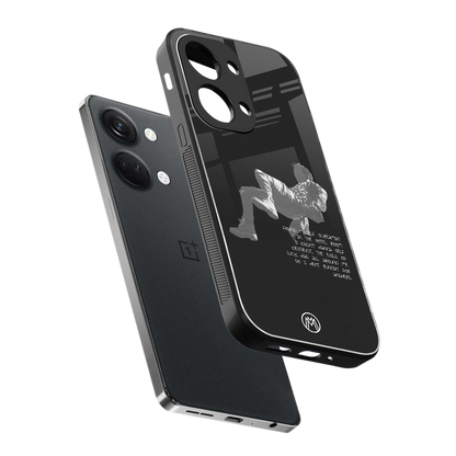 despair back phone cover | glass case for oneplus nord 3