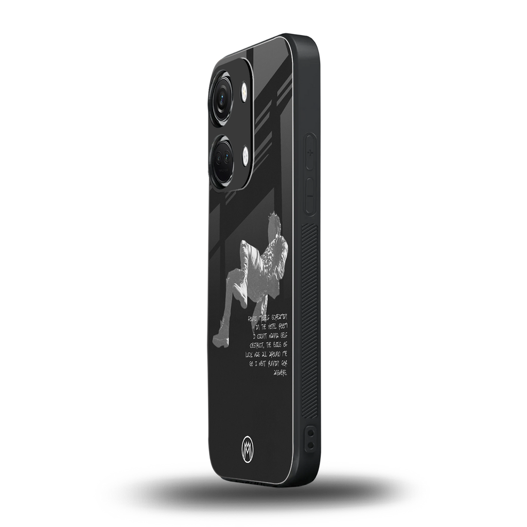 despair back phone cover | glass case for oneplus nord 3