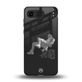 despair back phone cover | glass case for oneplus nord 4