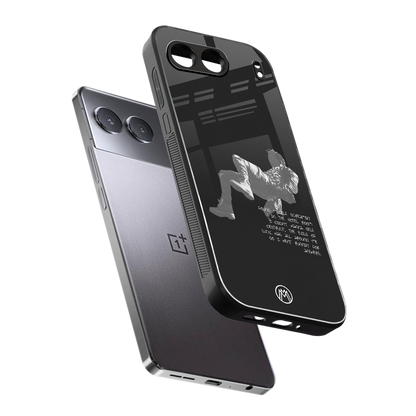 despair back phone cover | glass case for oneplus nord 4