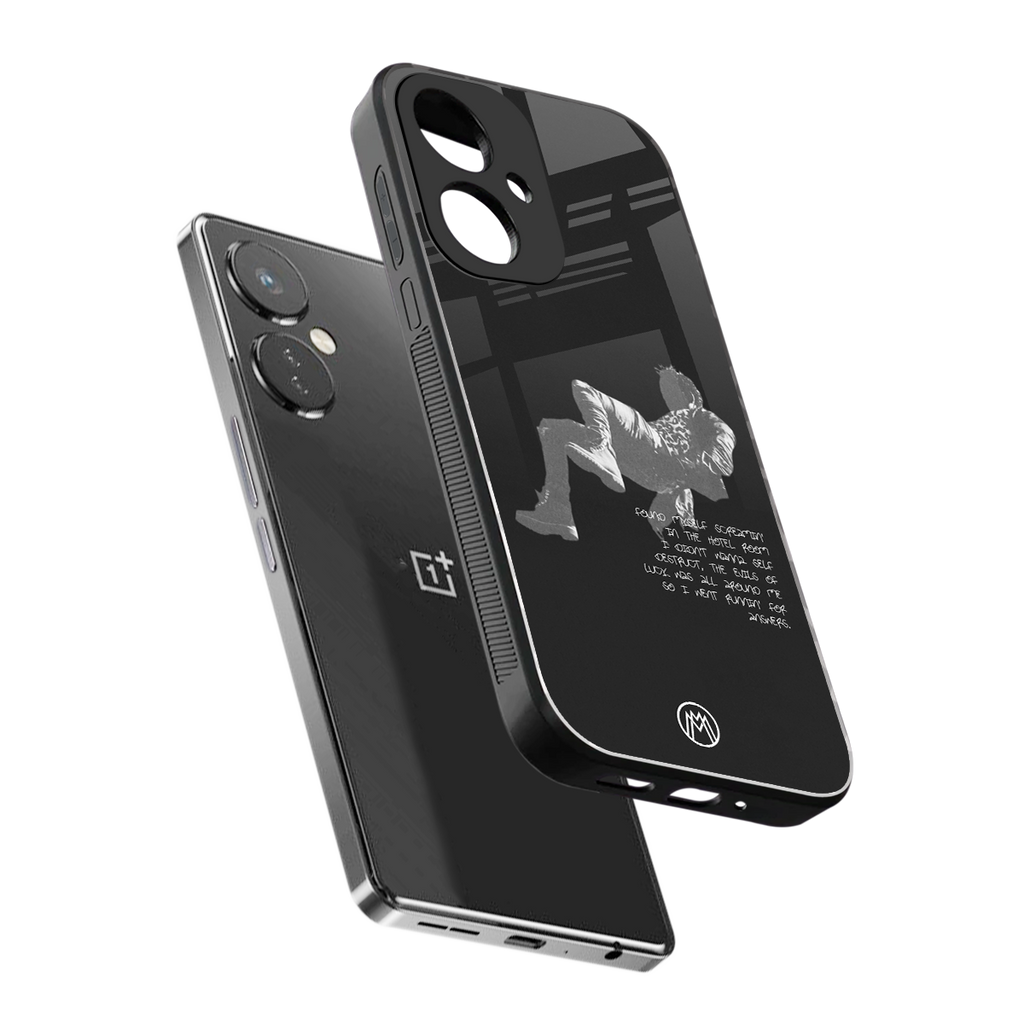 despair back phone cover | glass case for oneplus nord ce 3