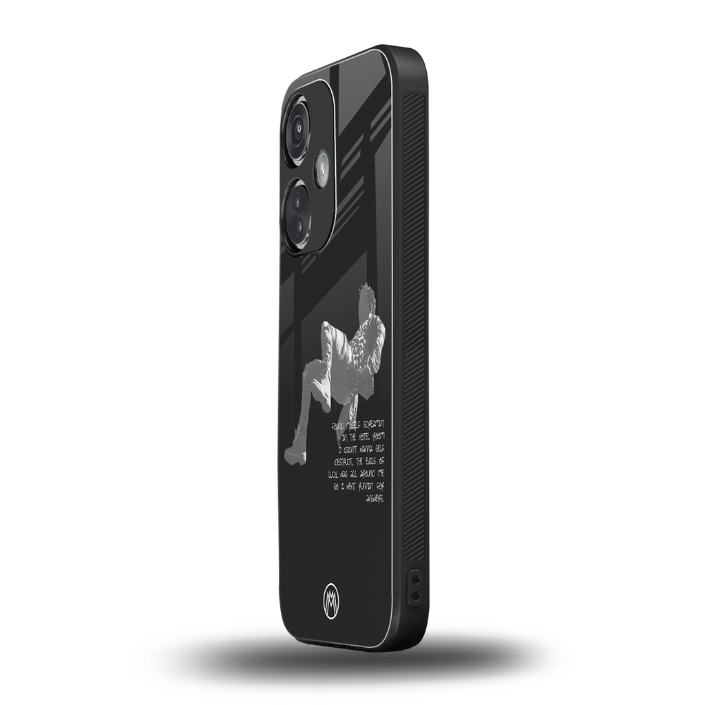despair back phone cover | glass case for oneplus nord ce 3