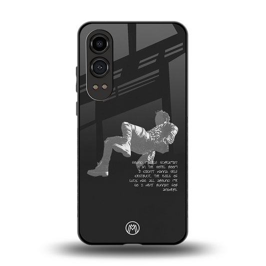 despair back phone cover | glass case for oneplus nord ce 4 lite