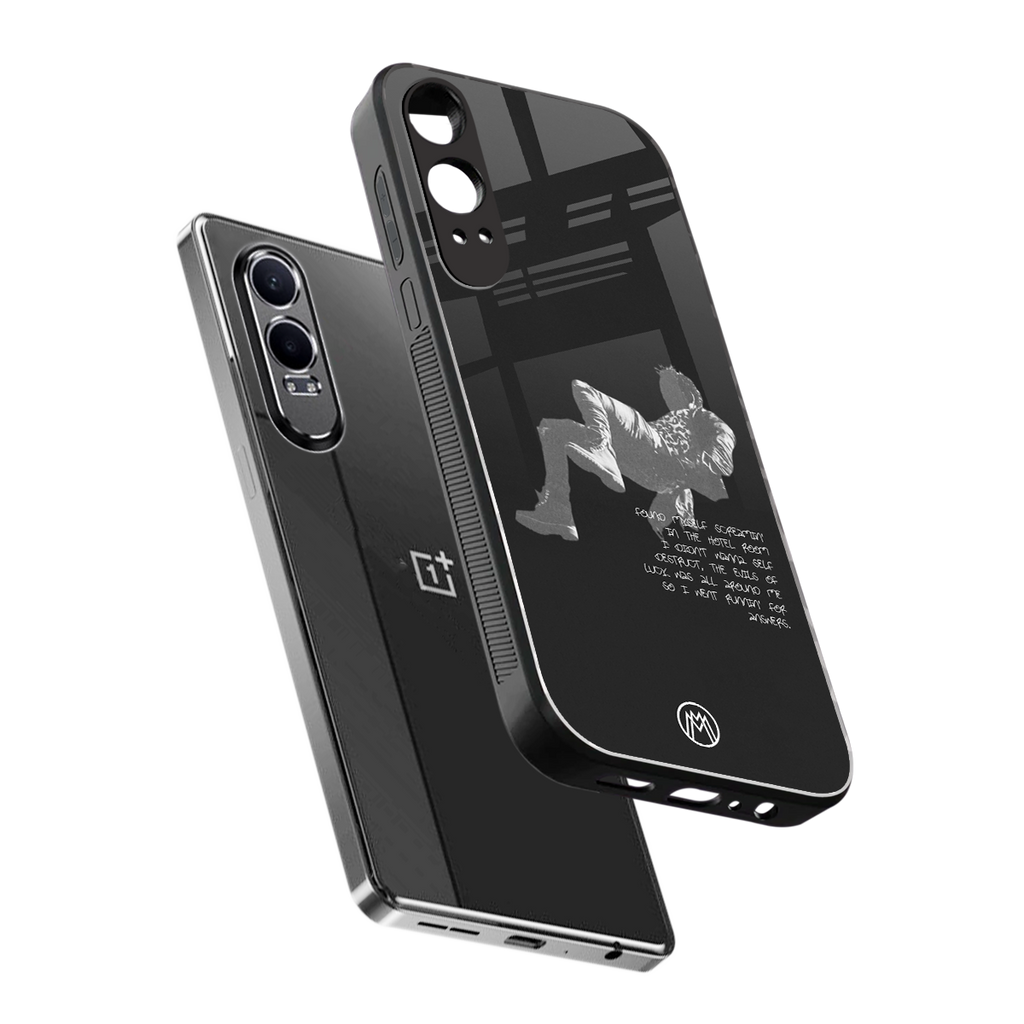 despair back phone cover | glass case for oneplus nord ce 4 lite