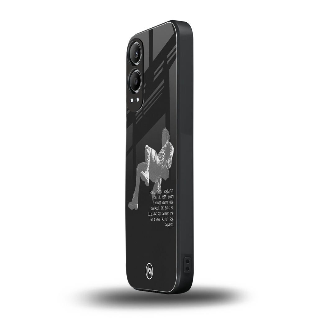 despair back phone cover | glass case for oneplus nord ce 4 lite