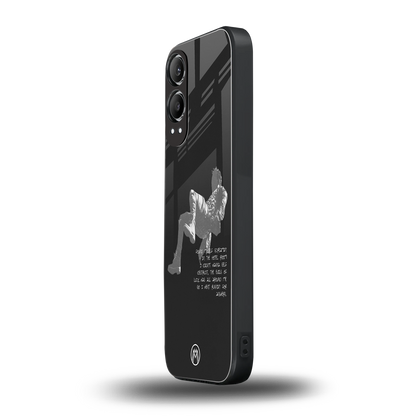 despair back phone cover | glass case for oneplus nord ce 4 lite
