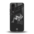 despair back phone cover | glass case for oneplus nord ce 4