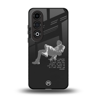 despair back phone cover | glass case for oneplus nord ce 4