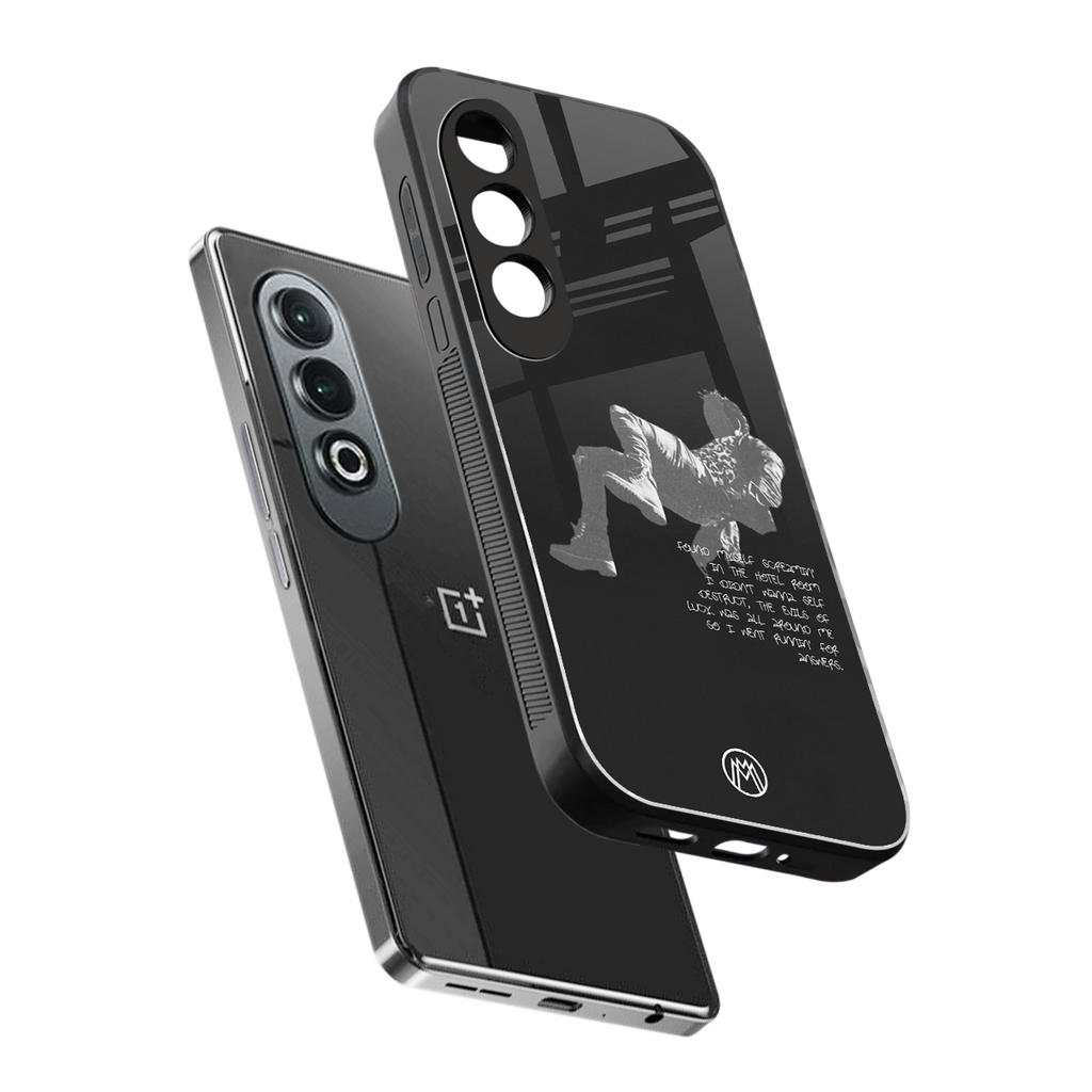 despair back phone cover | glass case for oneplus nord ce 4