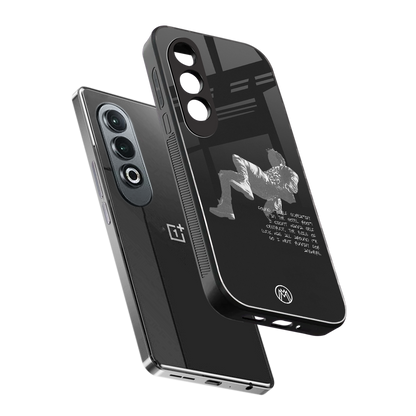 despair back phone cover | glass case for oneplus nord ce 4