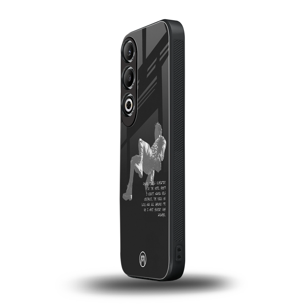 despair back phone cover | glass case for oneplus nord ce 4