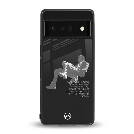 despair back phone cover | glass case for google pixel 6 pro