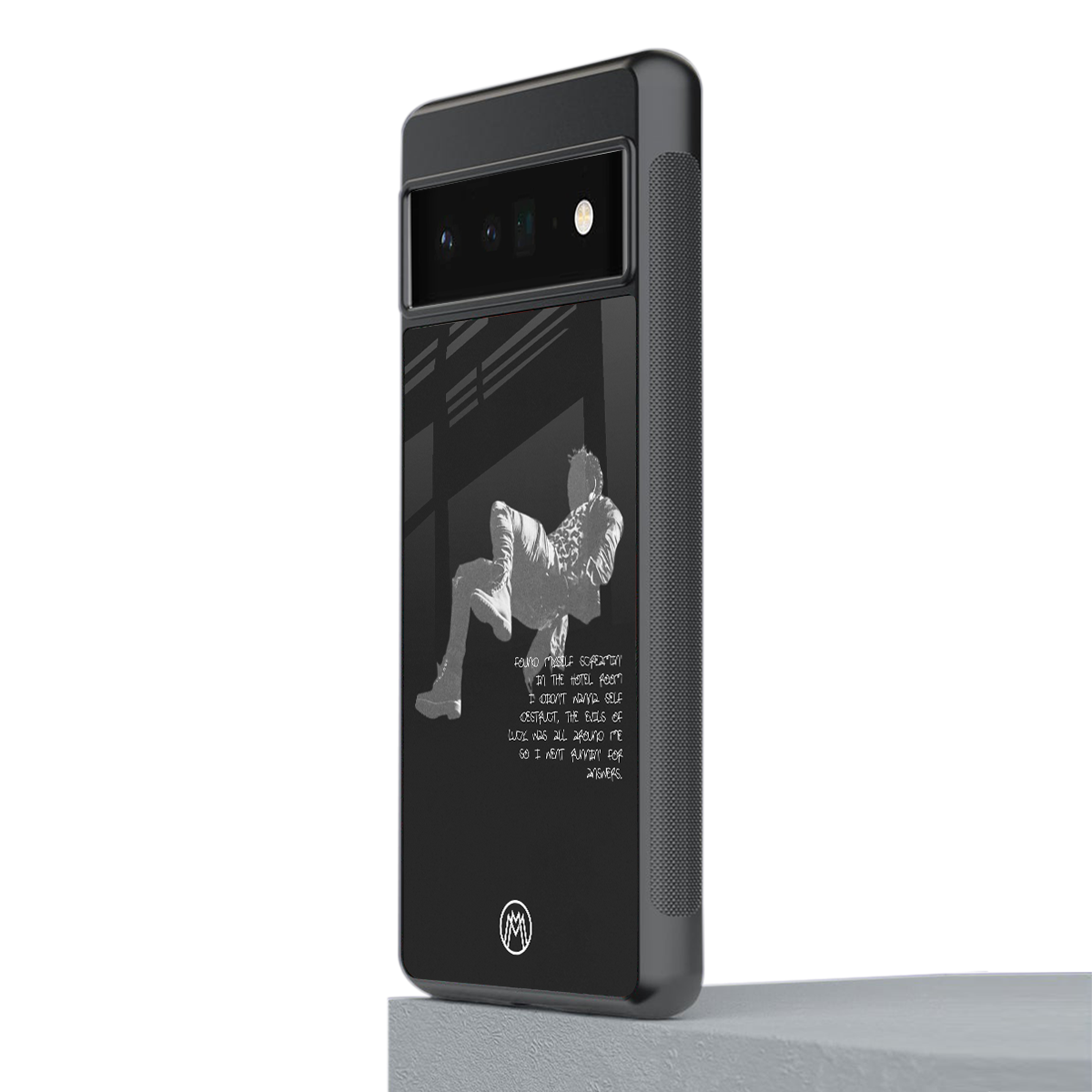 despair back phone cover | glass case for google pixel 6 pro