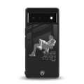 despair back phone cover | glass case for Google Pixel 6A