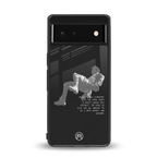 despair back phone cover | glass case for Google Pixel 6A