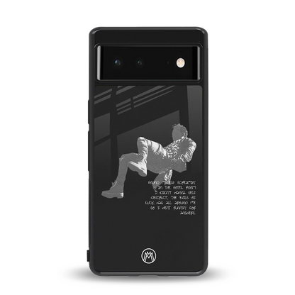 despair back phone cover | glass case for Google Pixel 6A