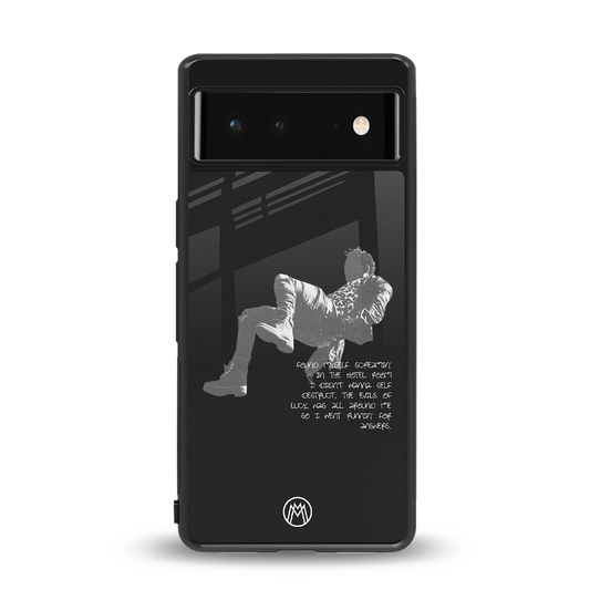 despair back phone cover | glass case for Google Pixel 6A