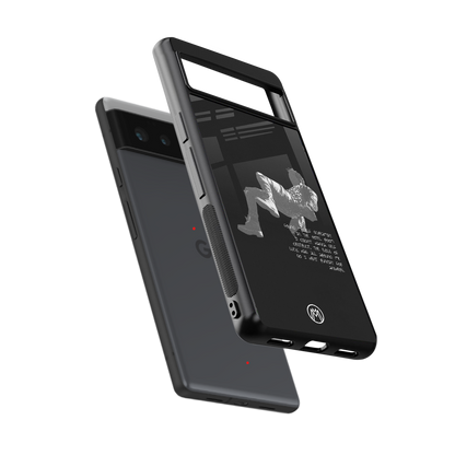 despair back phone cover | glass case for Google Pixel 6A