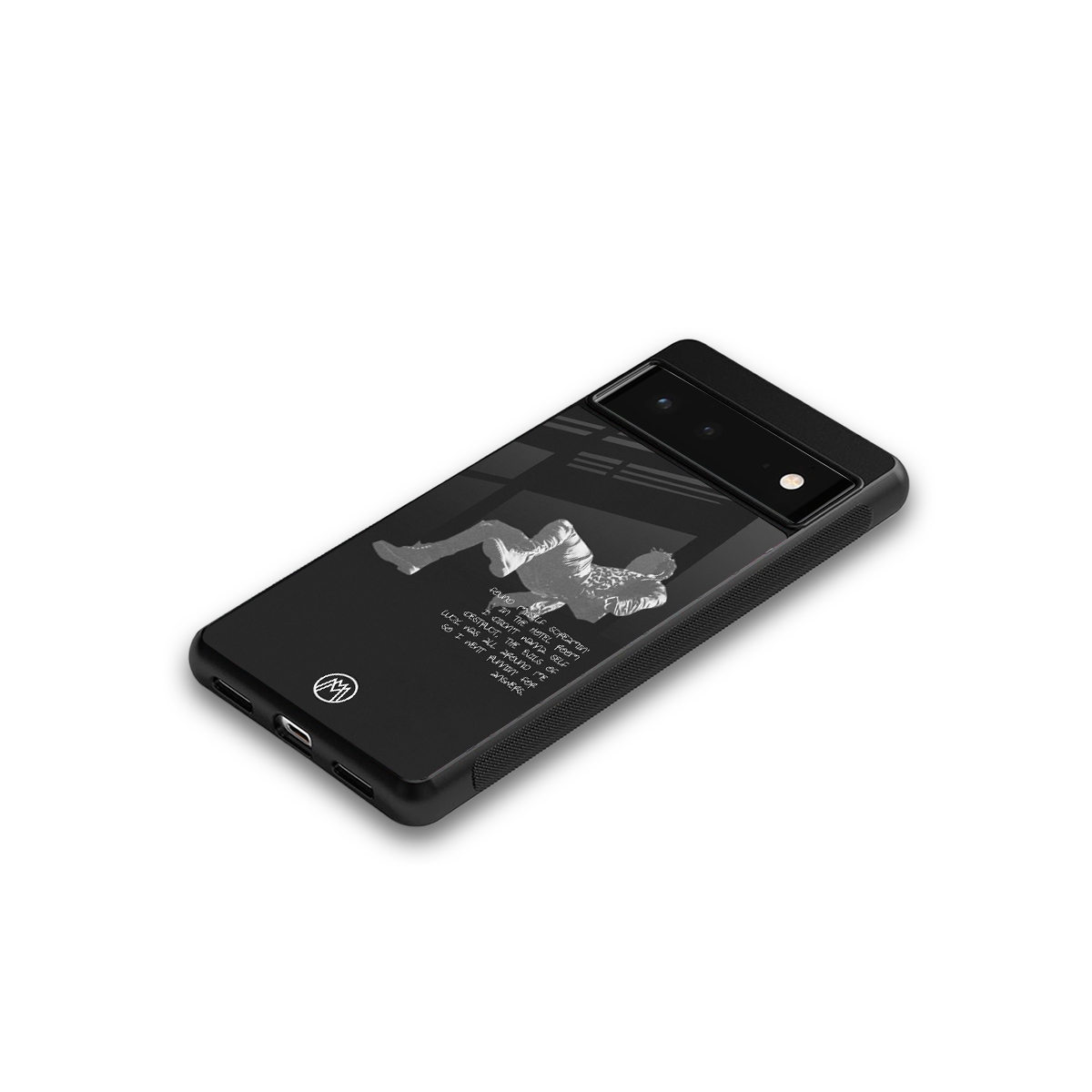 despair back phone cover | glass case for Google Pixel 6A