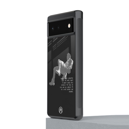 despair back phone cover | glass case for Google Pixel 6A