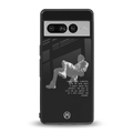 despair back phone cover | glass case for google pixel 7 pro